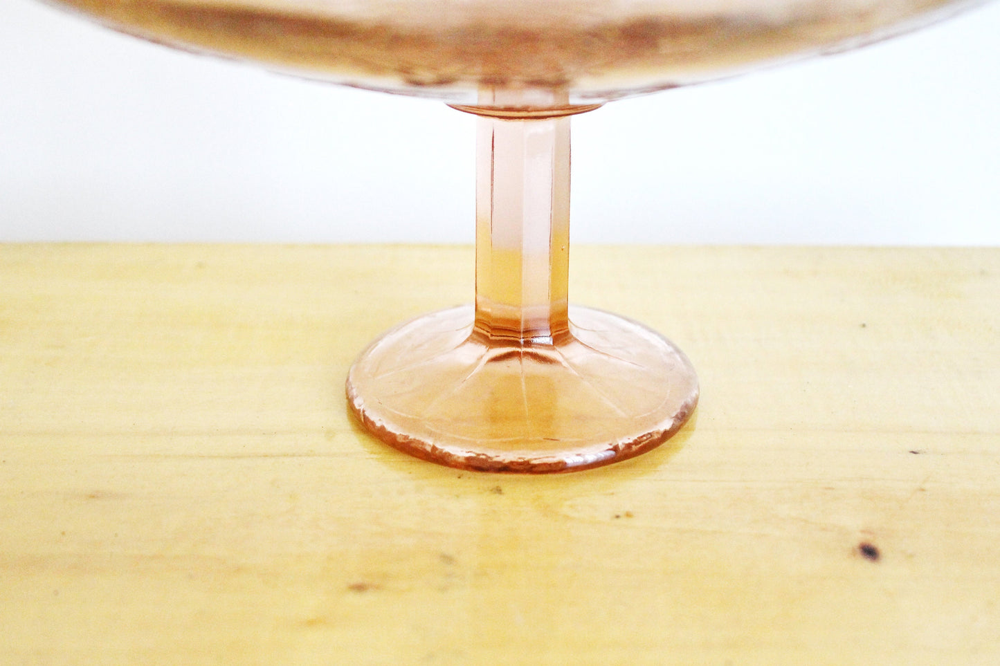 Vintage brown candy/fruit Glass bowl - 9.8 inches - Vase for candies - Tableware USSR kitchen - 1960s