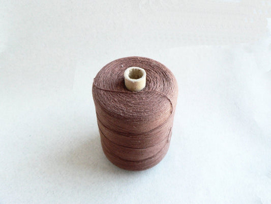 Soviet Vintage Thread Spools - Brown