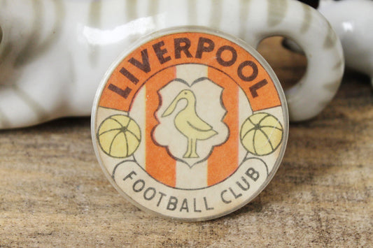 Vintage soviet USSR pin badge football (soccer) Liverpool football club - USSR pin - vintage soviet badge - 1980
