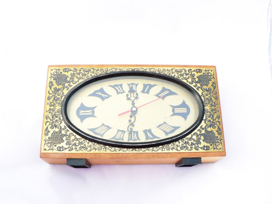 Vintage Clock - Soviet  Clock Jantar - Home Decor - Vintage Decor - Soviet Union USSR Collectible