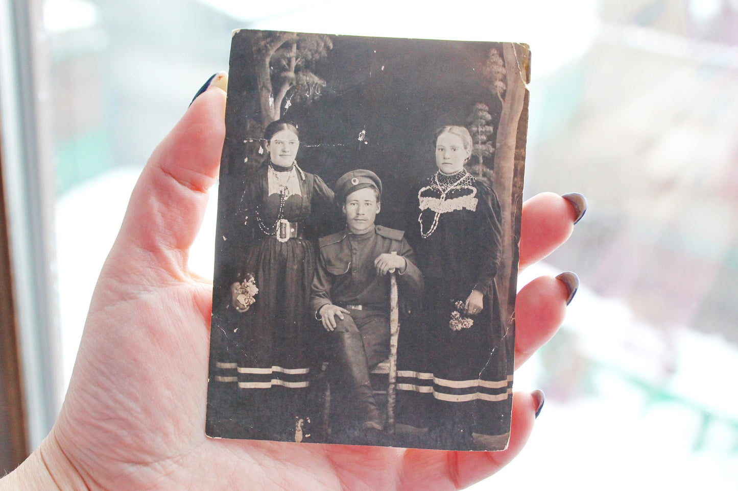 Vintage photo from 1930s-1940s - USSR - Soviet photo - collectible photo - antique