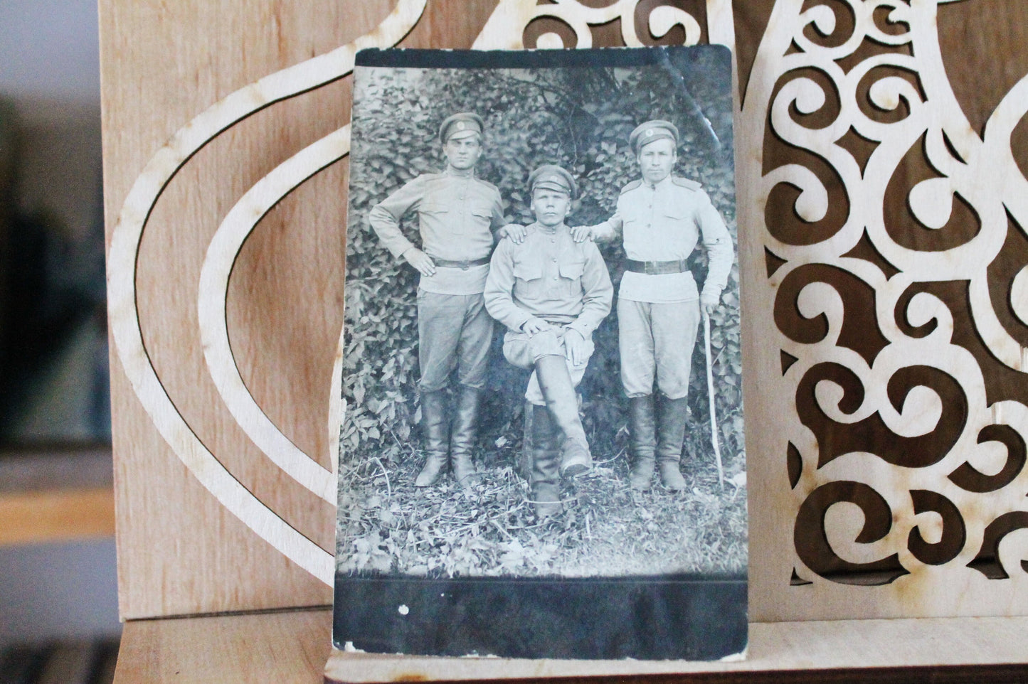Vintage photo-postcard from 1930s-1940s - USSR - Soviet photo - collectible photo - antique