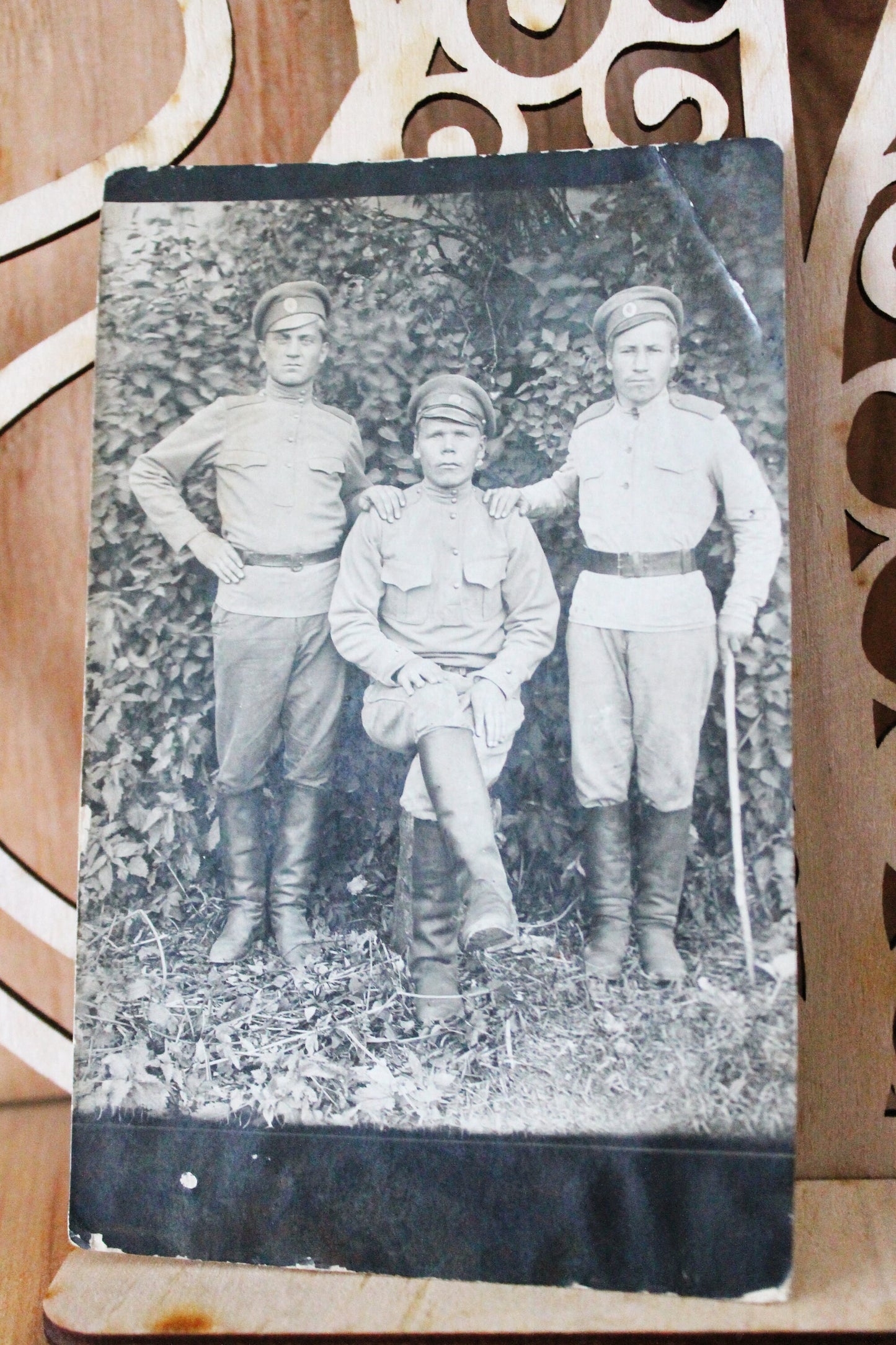 Vintage photo-postcard from 1930s-1940s - USSR - Soviet photo - collectible photo - antique