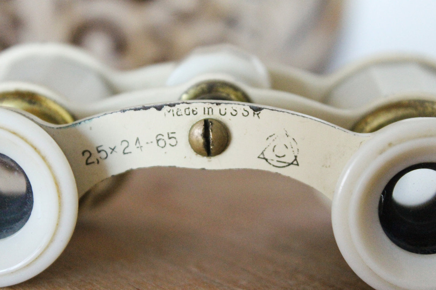 Vintage USSR opera retro theater binocular - antique binoculars glasses - Soviet Pocket Binoculars