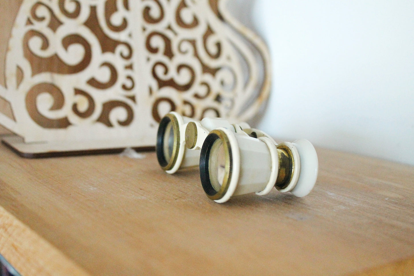 Vintage USSR opera retro theater binocular - antique binoculars glasses - Soviet Pocket Binoculars