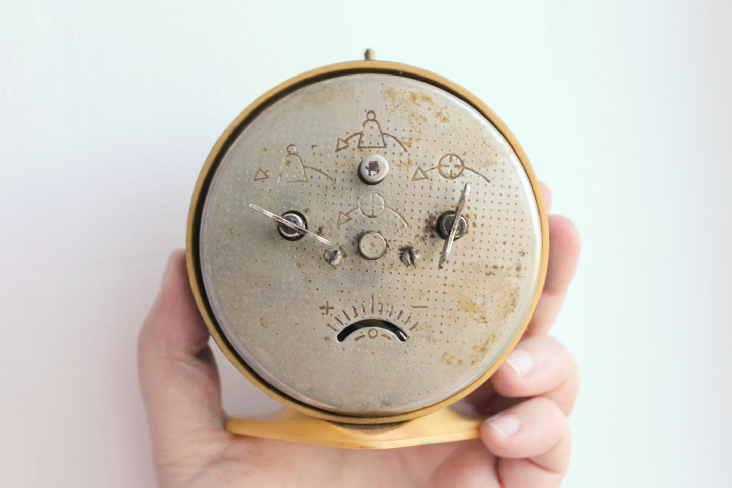 Shabby chic Vintage Rare Alarm Clock - Soviet Mechanical Alarm Clock Vitjaz- Home Decor - Vintage Decor