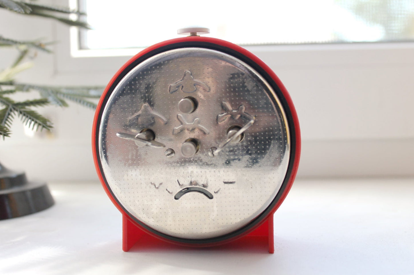 VITYAZ - Shabby chic Vintage Rare Alarm Clock - Soviet Mechanical Alarm Clock Vityaz- Home Decor - Vintage Decor