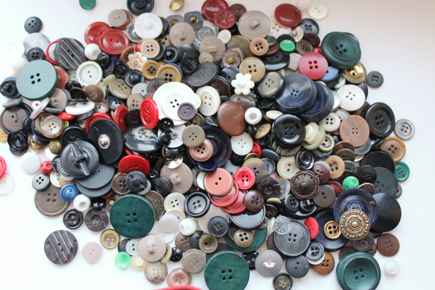 BUTTONS. USSR vintage. A lot of buttons from USSR era. Countless - 1