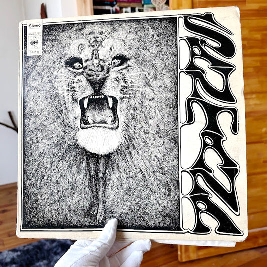 Original 1969 Santana Vinyl Record – CBS Holland Pressing, Debut Album “Santana”, Latin Rock Classic, Vintage 12" LP, Rare USSR Era Import