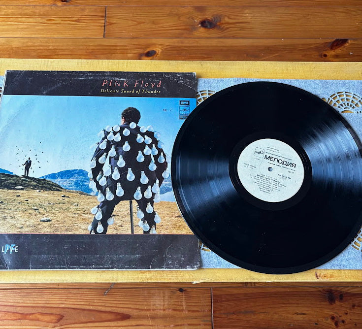 Pink Floyd – “Delicate Sound of Thunder” Vintage 1988 Vinyl LP - Licensed by EMI UK - Soviet-Era Release by RiTonis