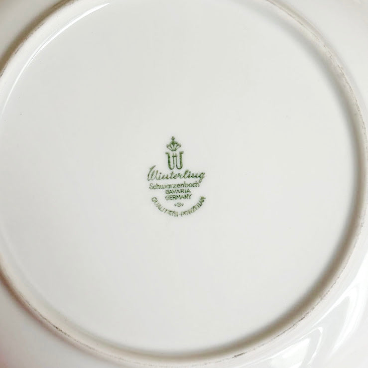 Vintage German Porcelain Collector Plate Volkach – Wallfahrtskirche Maria im Weingarten – Winterling Bavaria Schwarzenbach – Souvenir Plate