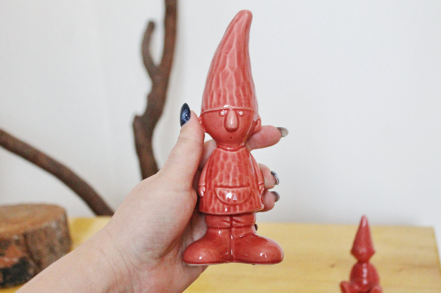 Vintage porcelain set of two Gnoms figurines - Germany Gnome figurine - vintage decor - Germany vintage - 1980s