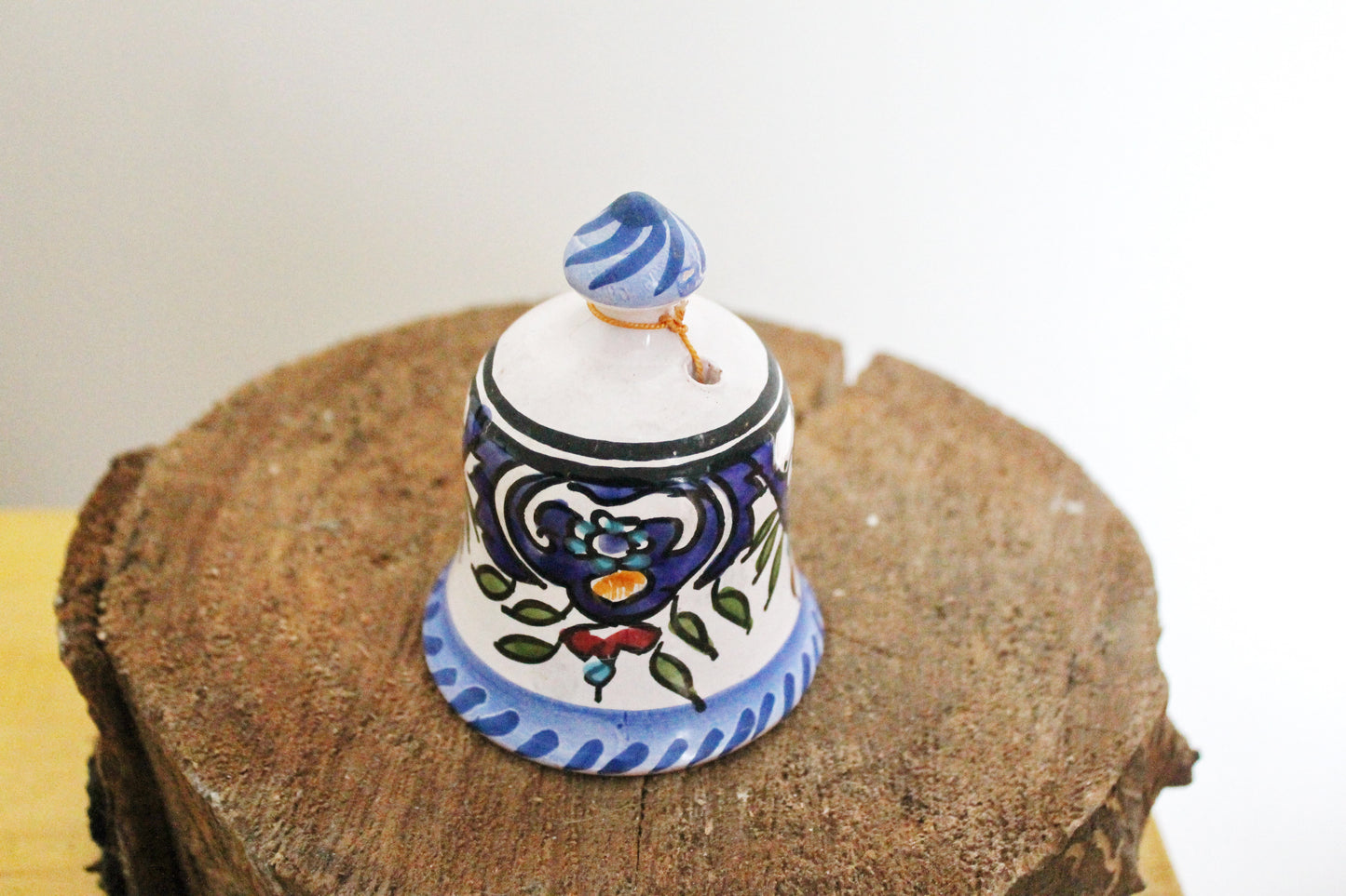 Vintage beautiful ceramic Bell - 3.8 inches - Vintage Souvenir - Germany porcelain