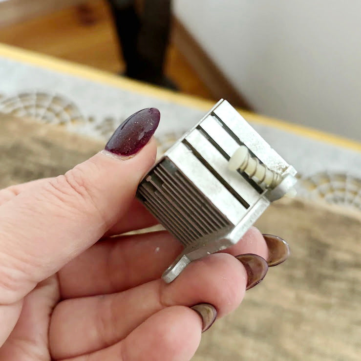 ASUS Fanless Heatsink Vintage Computer Part, Motherboard Chipset Cooling Radiator, Passive Aluminum PC Heatsink, Tech Craft Supply