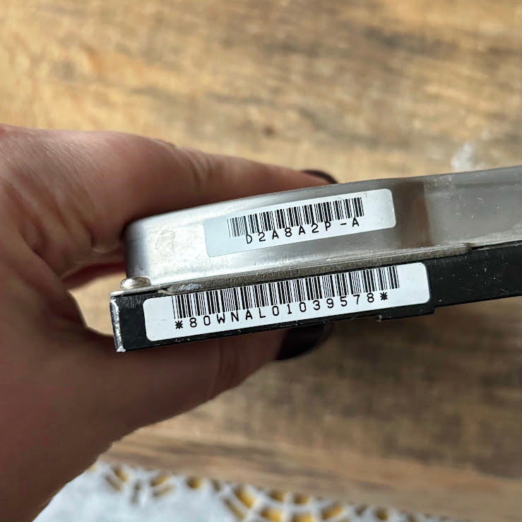 Vintage Fujitsu IDE Hard Drive MPG3307AH 2001 Desktop Computer HDD Untested