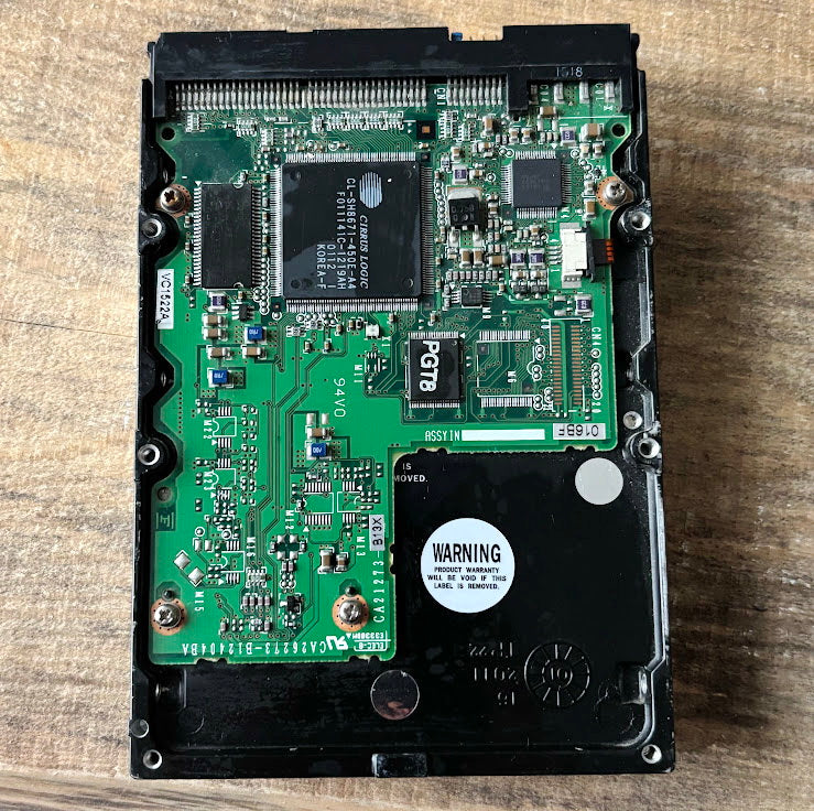 Vintage Fujitsu IDE Hard Drive MPG3307AH 2001 Desktop Computer HDD Untested