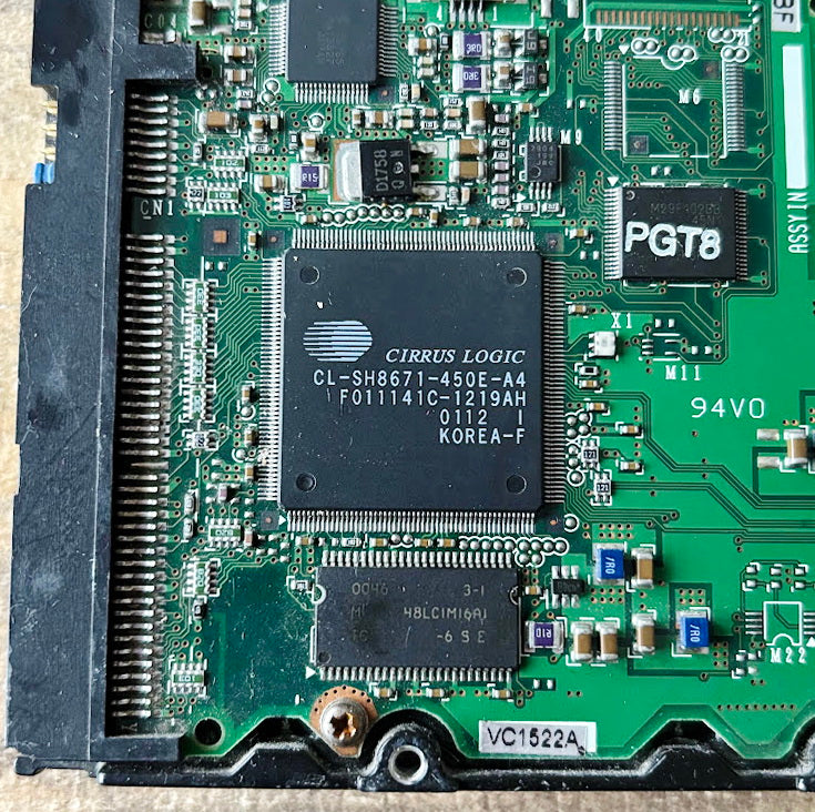 Vintage Fujitsu 3.5" IDE Hard Disk Drive MPG3409AT 40GB Desktop HDD 2001 Untested Computer Part