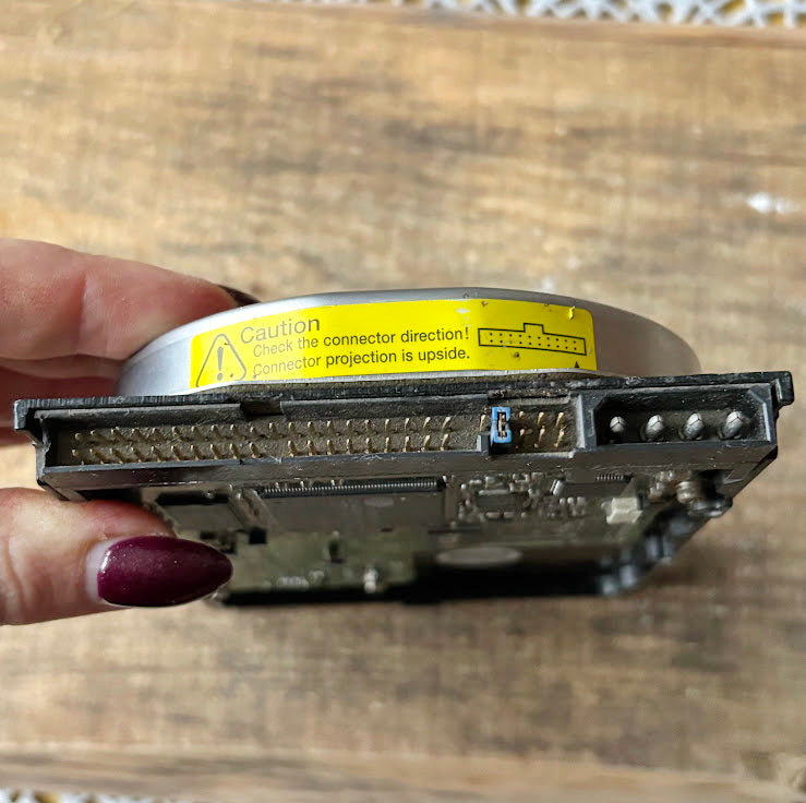Vintage Fujitsu 3.5" IDE Hard Disk Drive MPG3409AT 40GB Desktop HDD 2001 Untested Computer Part
