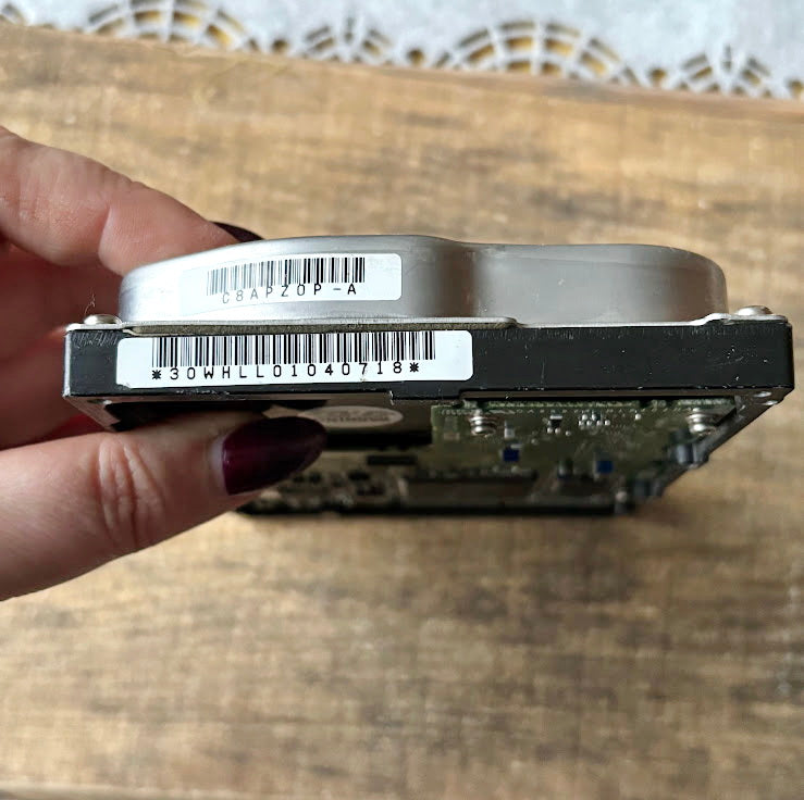 Vintage Fujitsu 3.5" IDE Hard Disk Drive MPG3409AT 40GB Desktop HDD 2001 Untested Computer Part