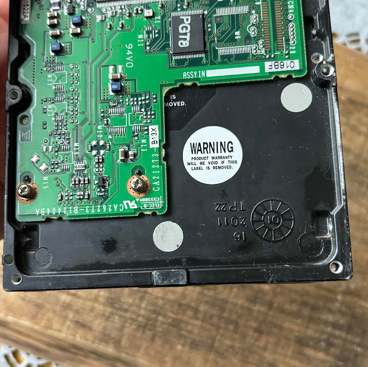 Vintage Fujitsu 3.5" IDE Hard Disk Drive MPG3409AT 40GB Desktop HDD 2001 Untested Computer Part