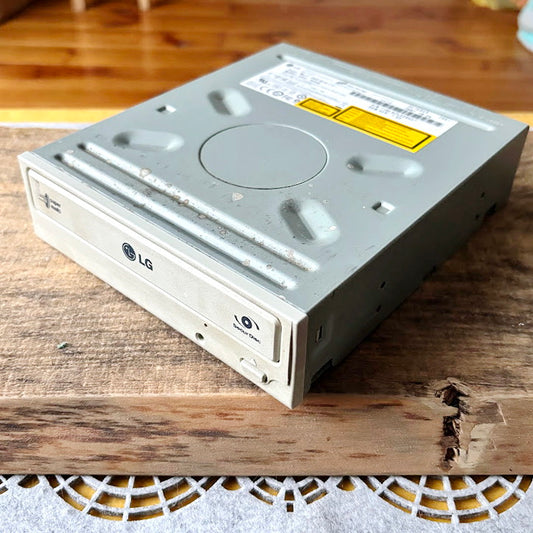 LG Super Multi DVD Rewriter GSA-H55N 2007 Internal Optical Drive ide Desktop pc Untested Vintage Hardware