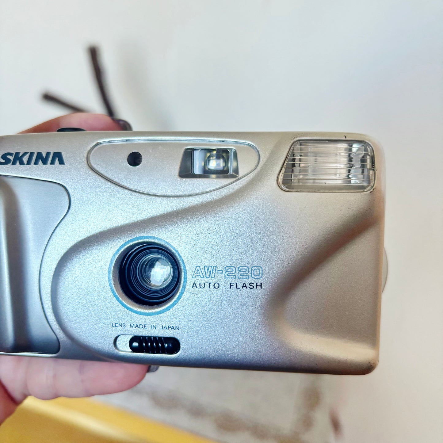 Skina AW-220 Film Camera 35mm Point and Shoot Vintage Auto Flash Camera Y2K Retro Lomography Tested Working