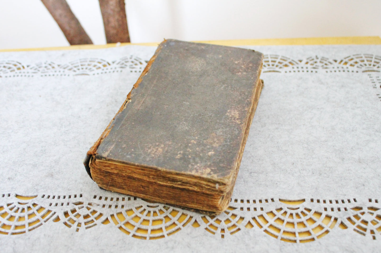 Ancient Vintage book - Johann Friedrich Stark Prayer Book in German - vintage from Germany- 1871