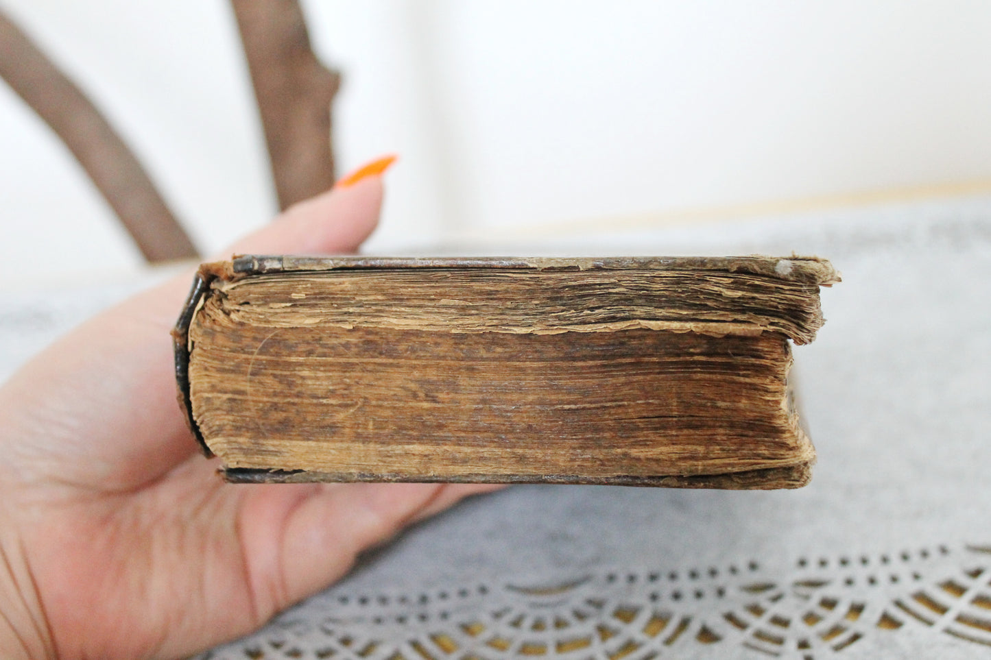 Ancient Vintage book - Johann Friedrich Stark Prayer Book in German - vintage from Germany- 1871