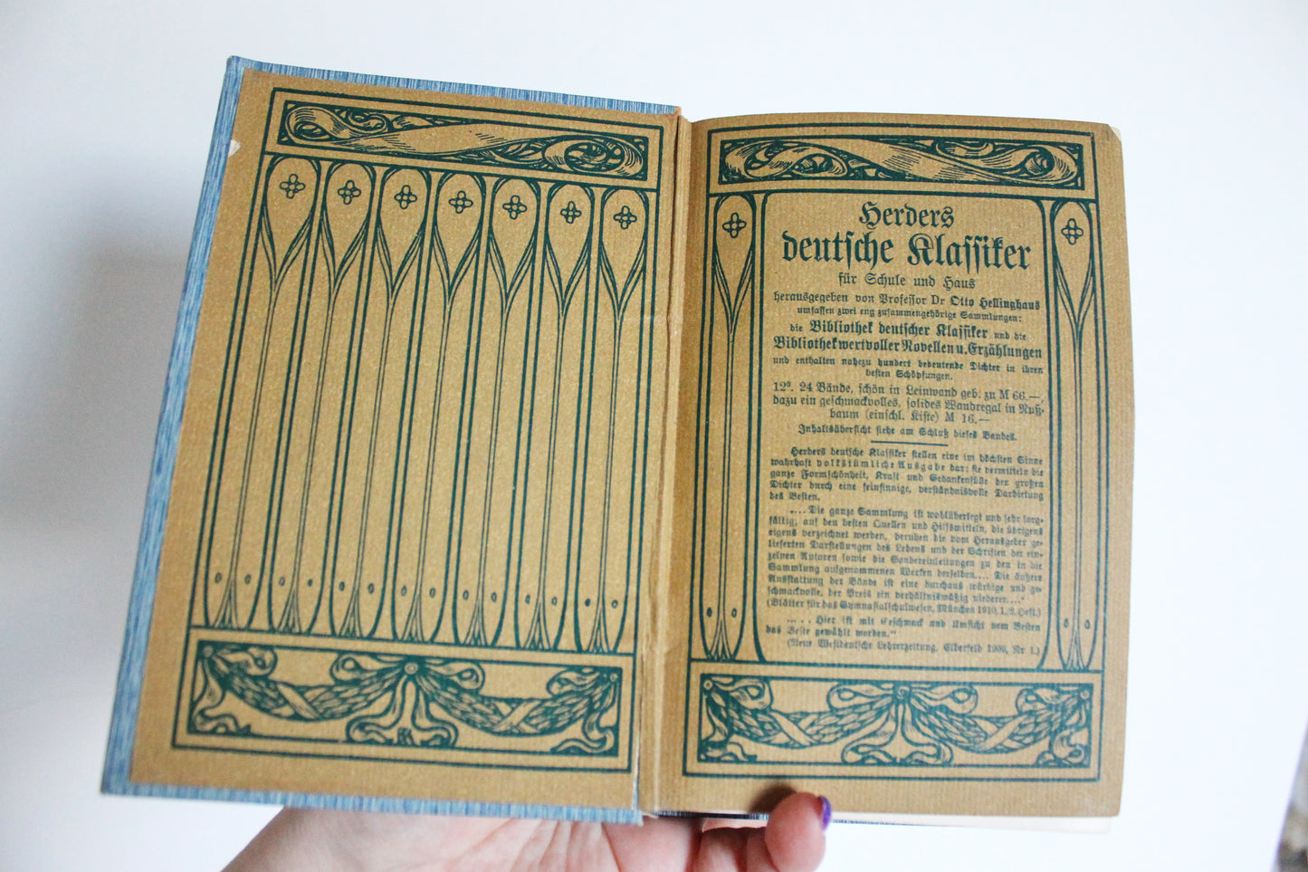 Germany Vintage book - Goethe's three-volume work, beginning of the 20th century - Goethe old books - 1900s