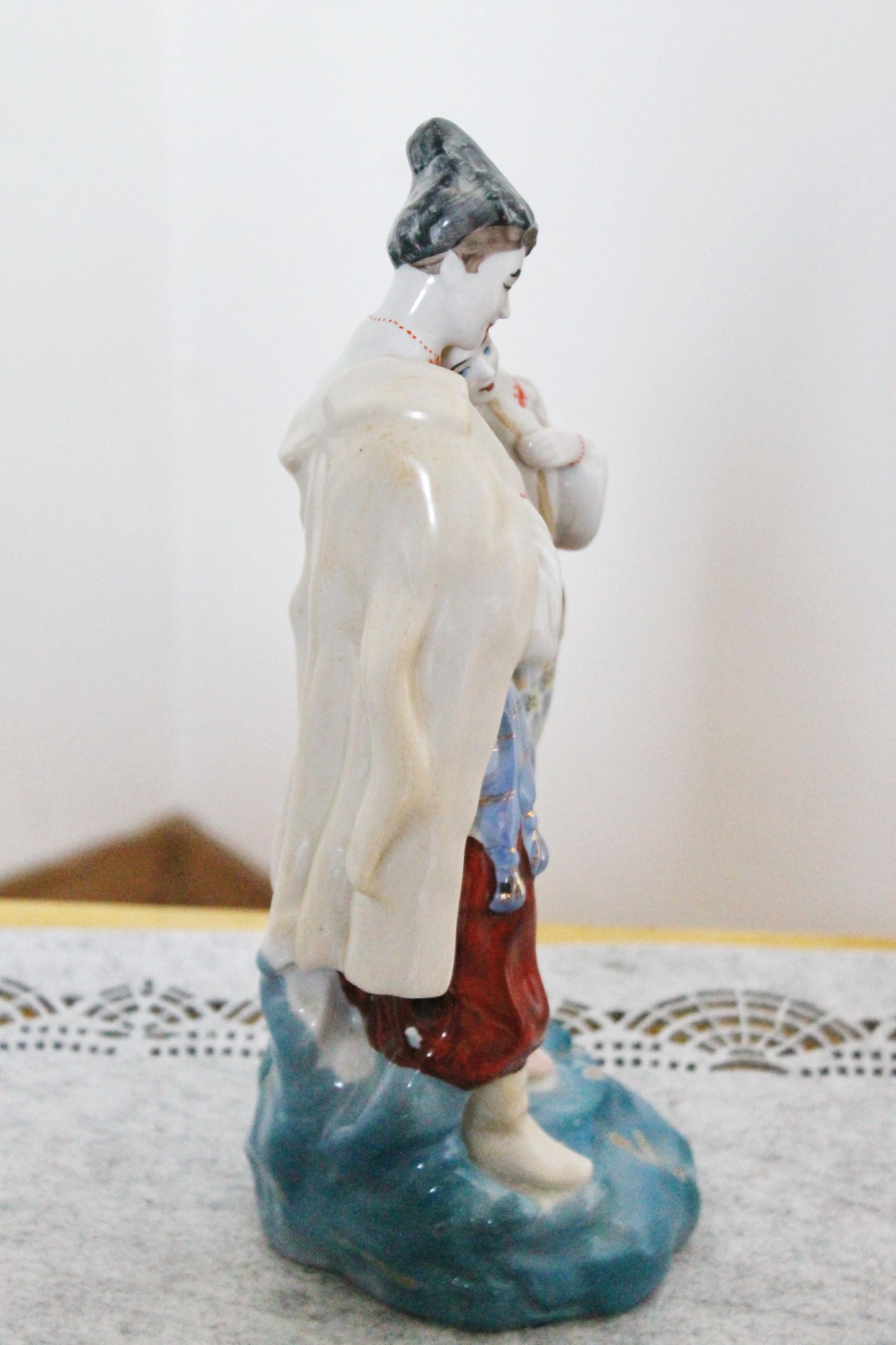 USSR vintage porcelain figurine "Ukrainian May night" - USSR vintage - 1970s - Hand painted