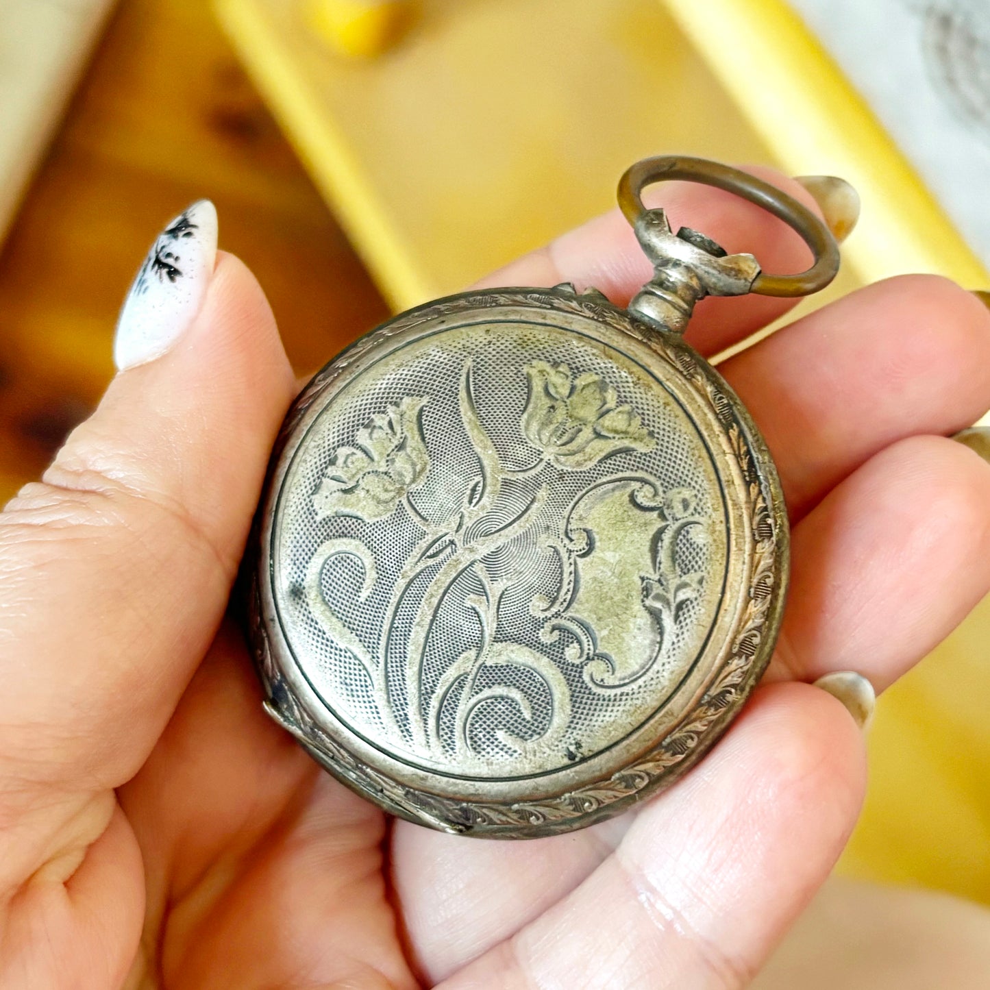 Vintage Pocket Watch Parts Lot, USSR Watch Movement, Antique Dials, Steampunk Assemblage, Restoration & Jewelry Making Supplies