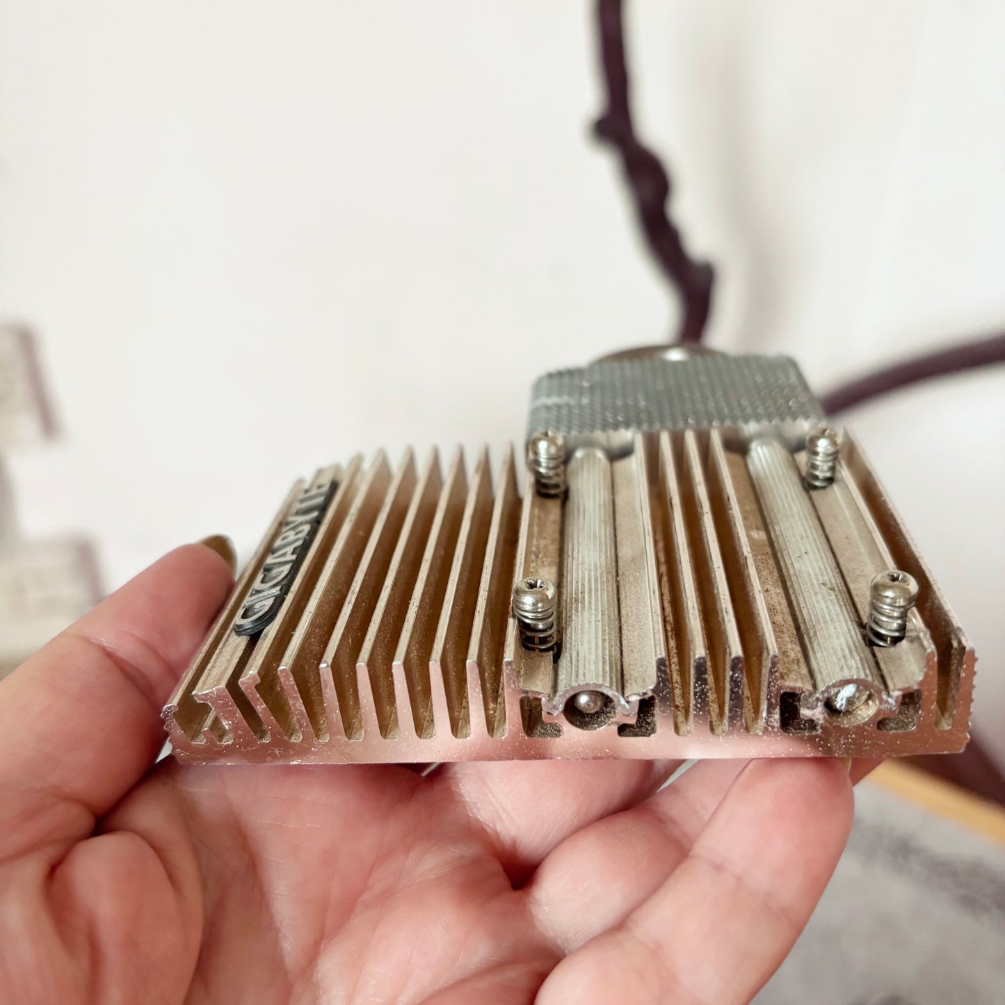 Set of 3 Vintage Gigabyte Silent-Pipe Heatsinks, Passive Heatpipe Coolers, 2000s PC Hardware, Retro Computer Parts