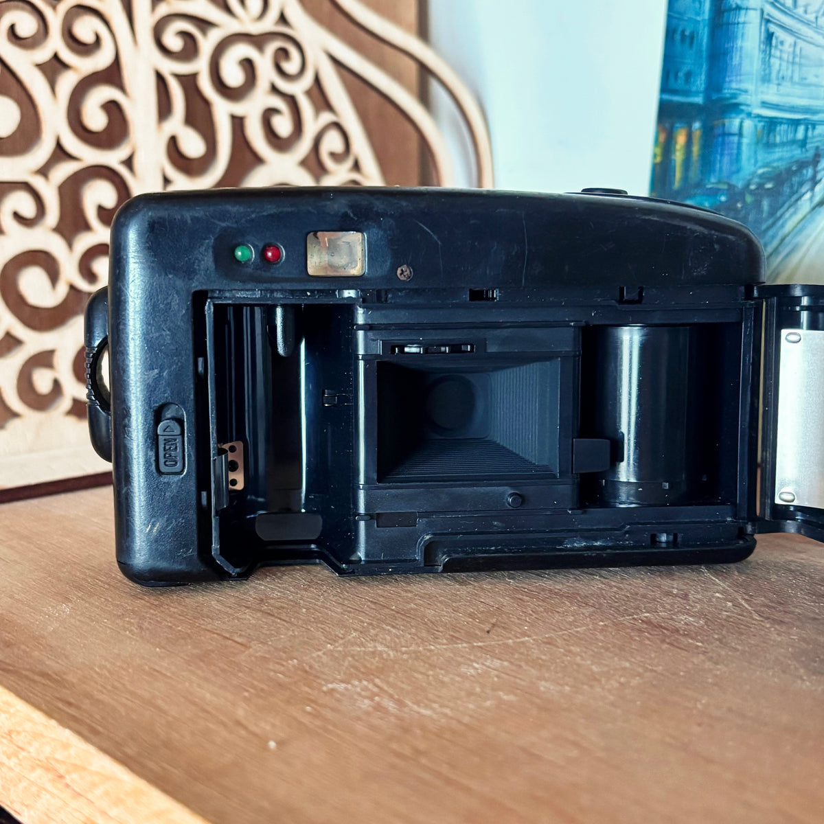 Vintage Wizen DX Zen Motorized 35mm Film Camera, Japanese Glass Lens, Auto Flash, Retro Point & Shoot, 1980s