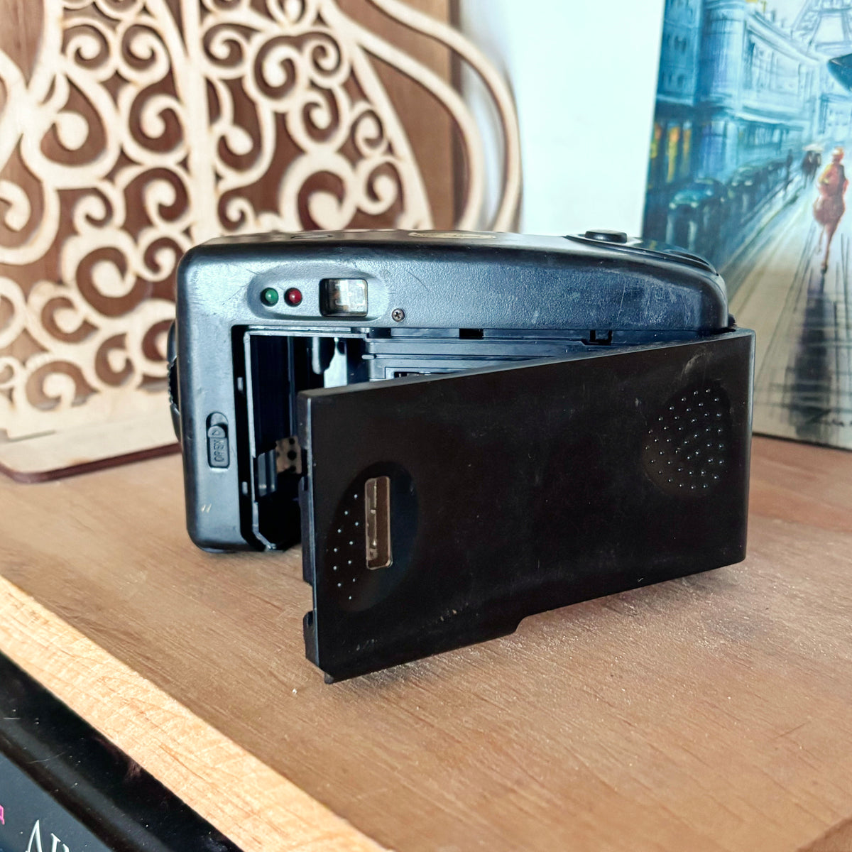 Vintage Wizen DX Zen Motorized 35mm Film Camera, Japanese Glass Lens, Auto Flash, Retro Point & Shoot, 1980s