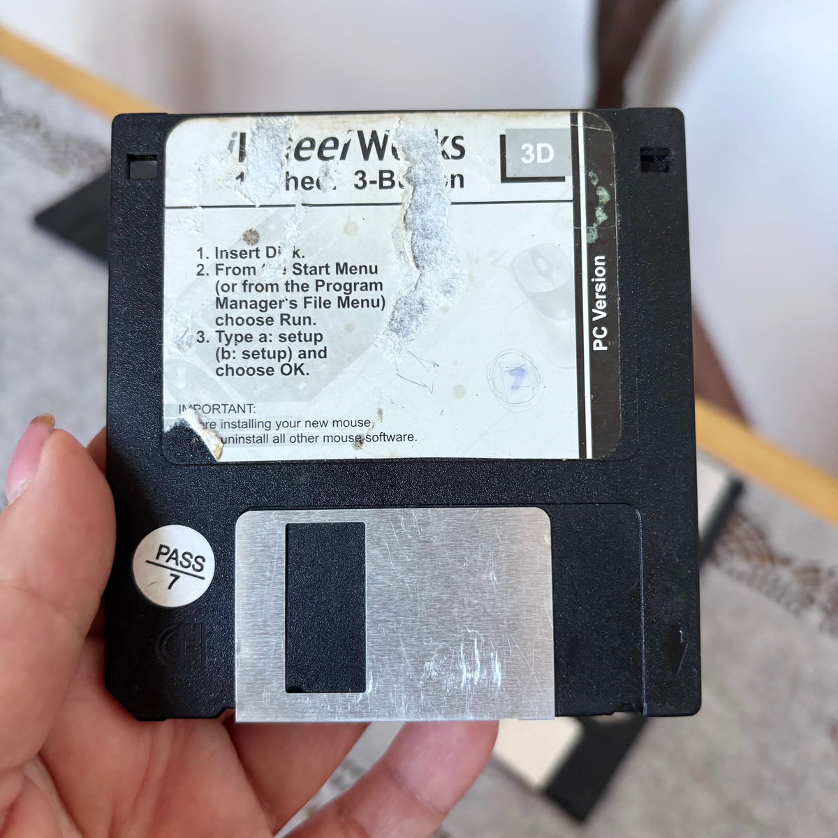 Vintage 3.5 Inch Floppy Disks Lot of 9, Verbatim Samsung Planet Drivers, Windows 98 Era, Retro Computer Media, Untested