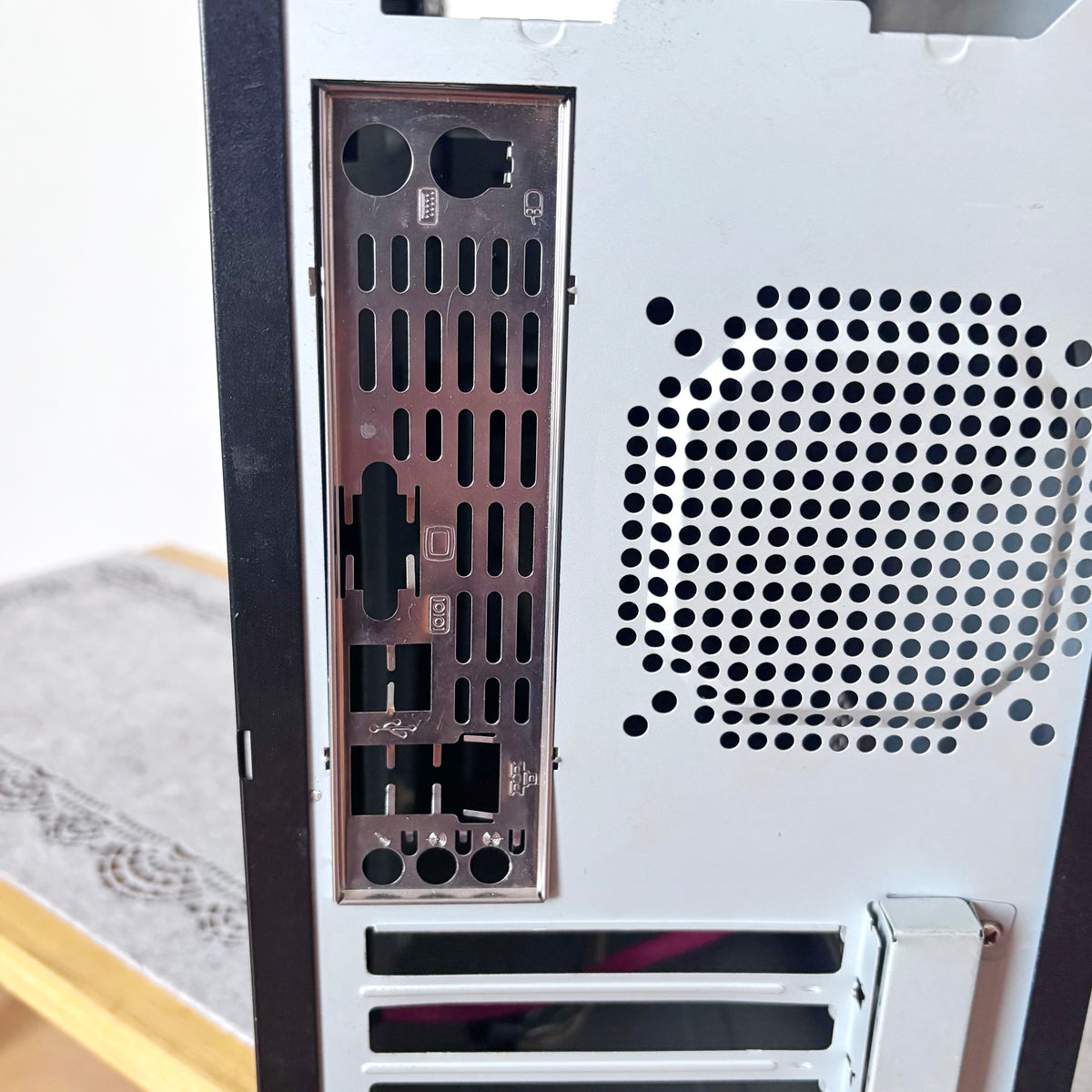 Vintage Black ATX PC Case, Retro Desktop Computer Tower, Early 2000s, Empty Chassis, Sleeper Build or Restoration