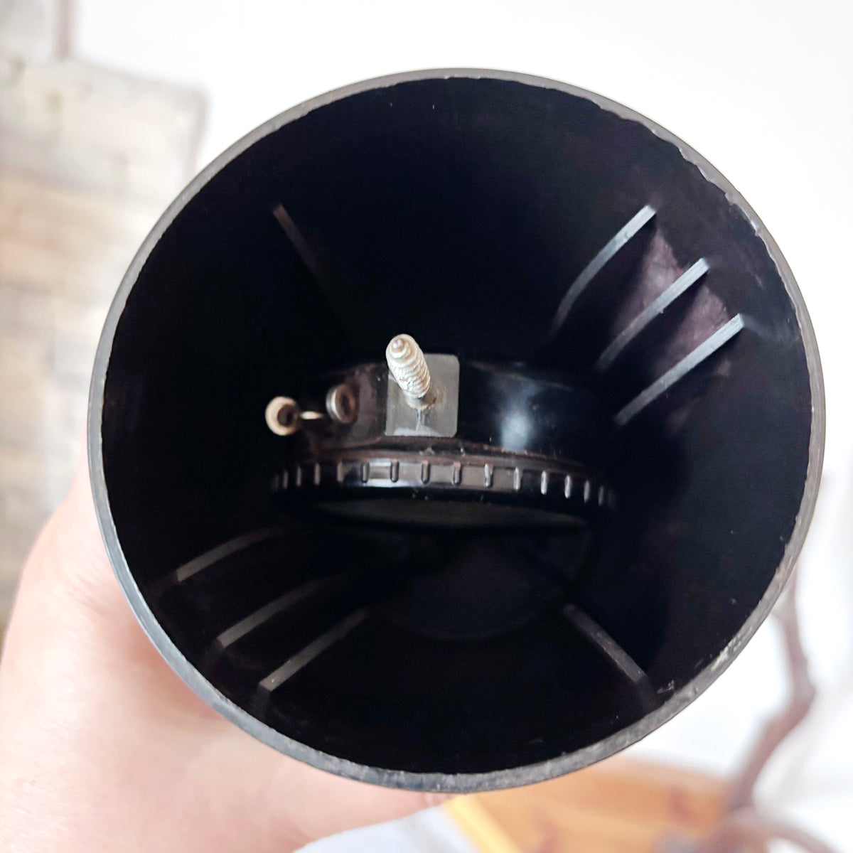 Vintage Soviet MS-13 Cup Anemometer, Mechanical Wind Speed Meter, Bakelite Case, Scientific Instrument, USSR Industrial Collectible