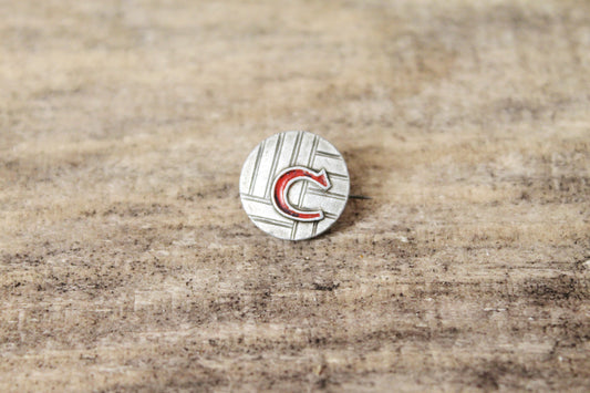 Vintage soviet small tiny USSR pin badge - C - USSR pin - vintage soviet badge - 1970