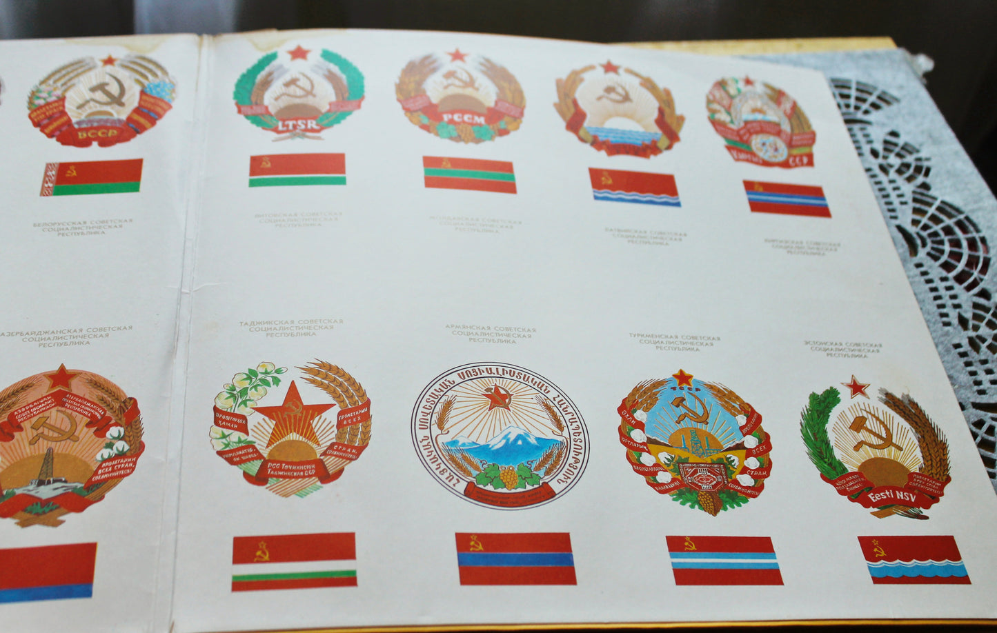 Vintage Soviet National Anthem Vinyl Record | USSR Republic Anthems | Collectible Vinyl LP - 1985