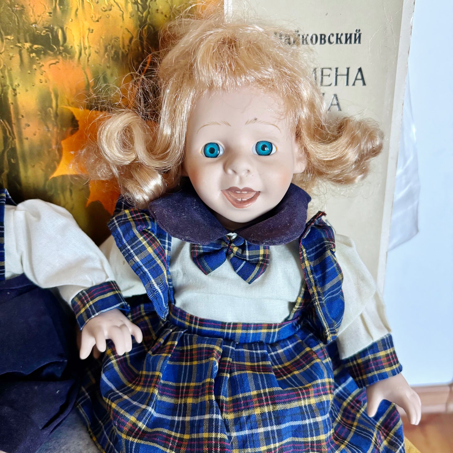 Vintage German Porcelain Doll Set - Boy and Girl Pair with Porcelain Faces, Hands and Feet – Collectible Dolls - 1980s German Figurines