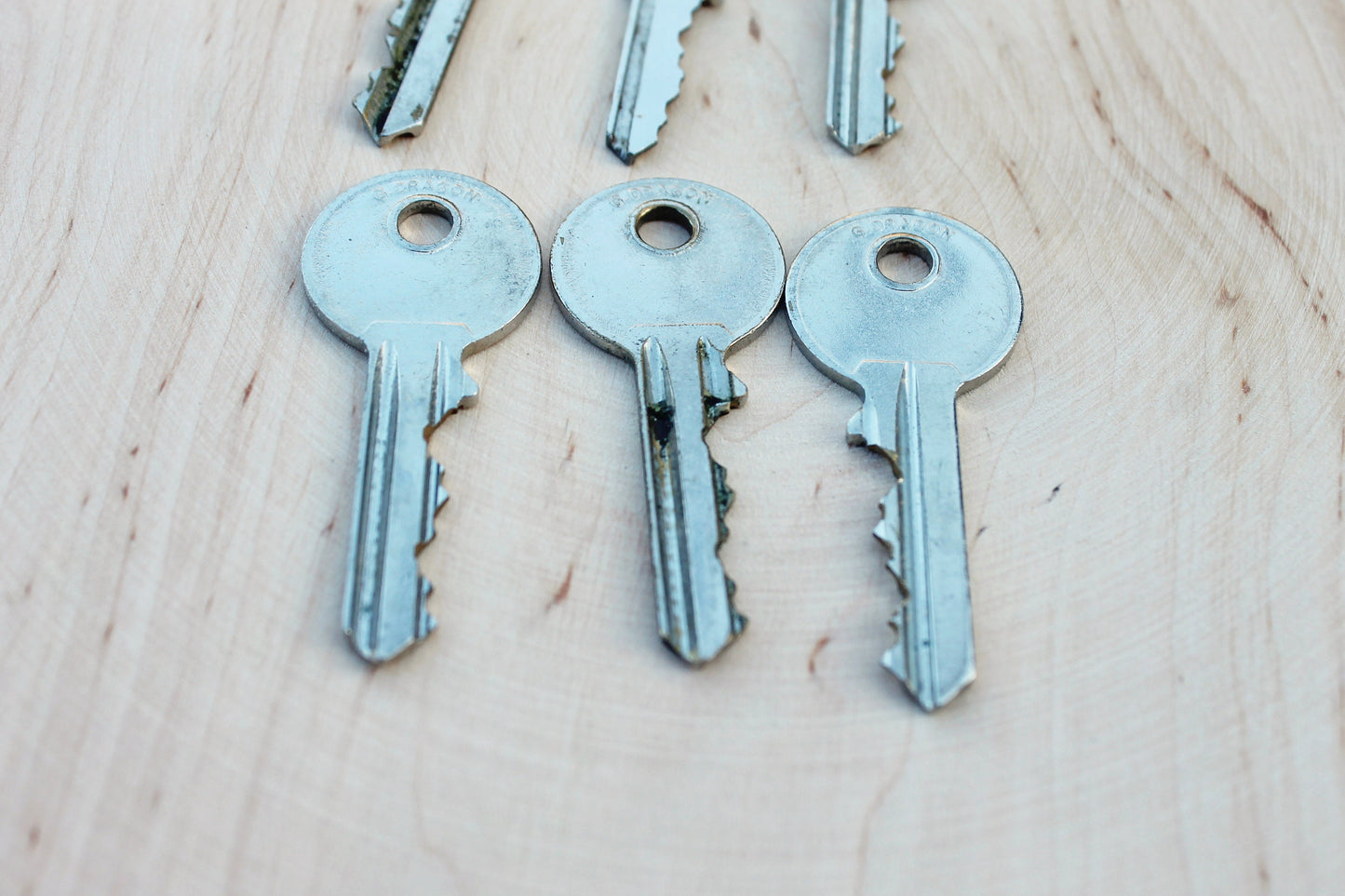 Set of 6 vintage keys - vintage keys, Old rare house keys, Skeleton keys