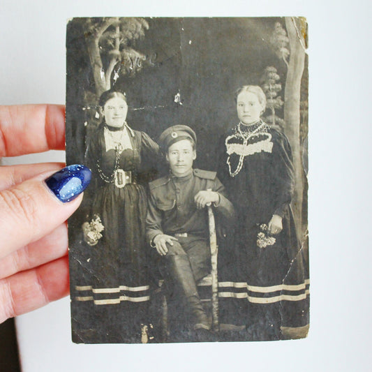 Vintage photo from 1930s-1940s - USSR - Soviet photo - collectible photo - antique