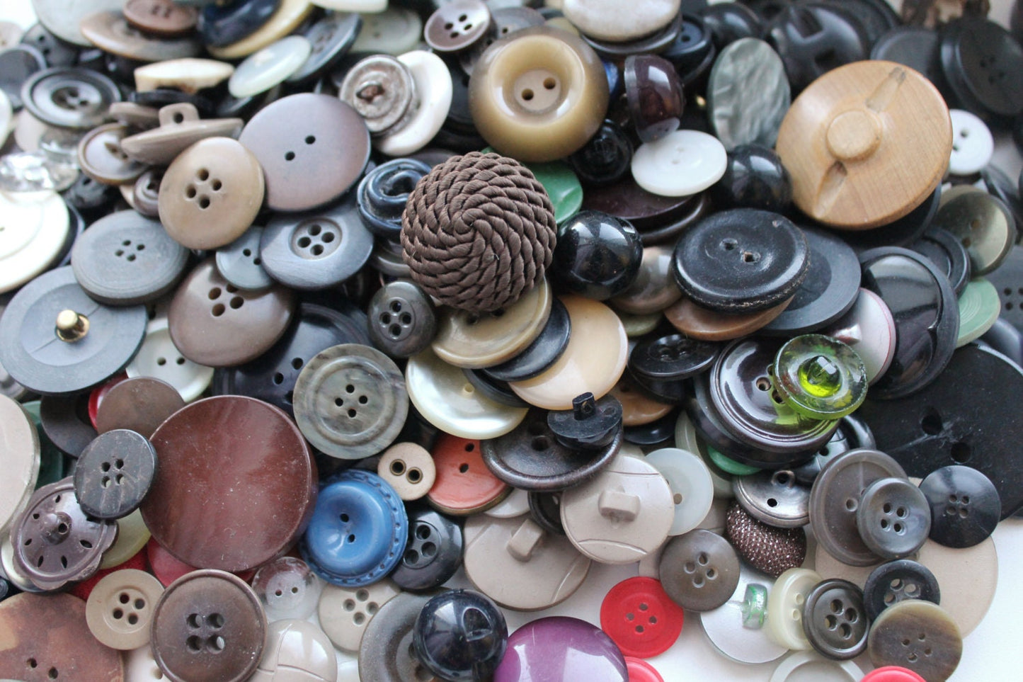 BUTTONS. USSR vintage. A lot of buttons from USSR era. Countless - 2