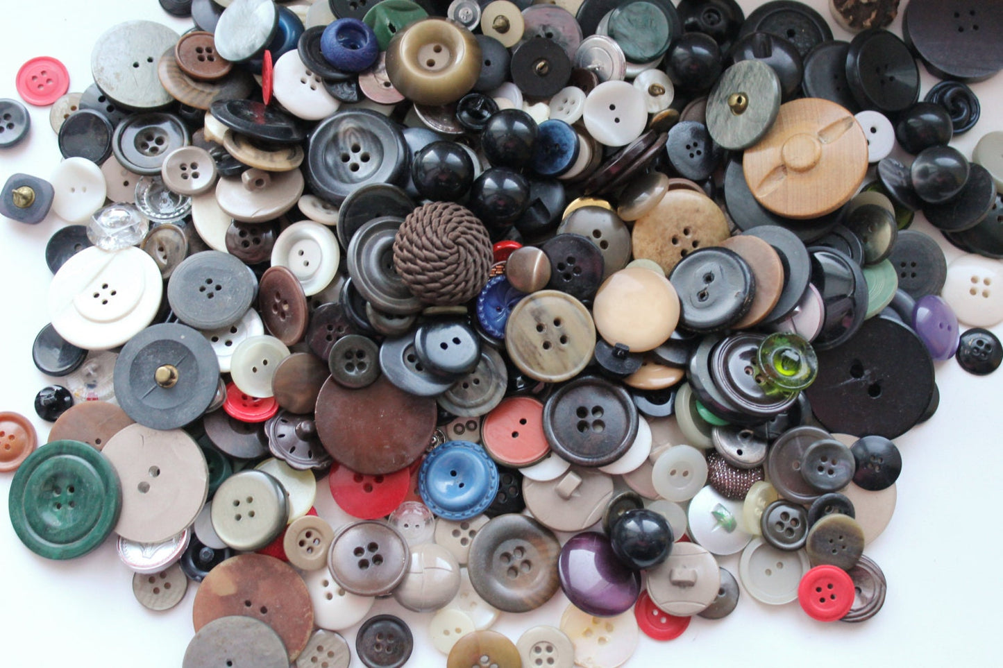 BUTTONS. USSR vintage. A lot of buttons from USSR era. Countless - 2