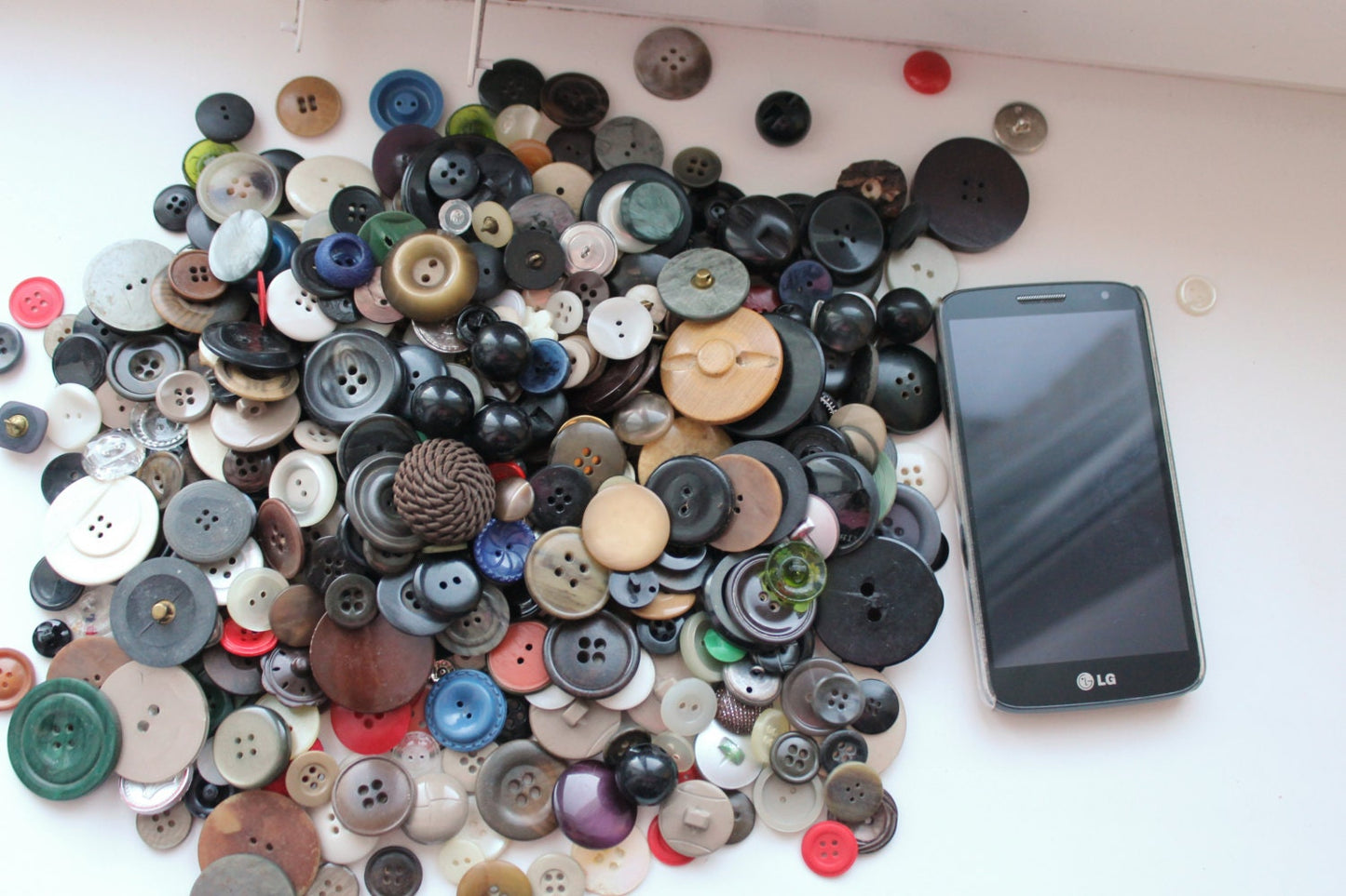 BUTTONS. USSR vintage. A lot of buttons from USSR era. Countless - 2